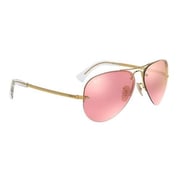 Rayban RB3449 001/E4 Gold Metal Sunglasses For Unisex