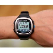 Runtastic GPS Watch with Heart Rate Measurement, Water Resistant, Time and Distance Measurement [Average, Max and Actual Speed and Pace Monitoring, Up to 14 Hours Battery Life] - Black