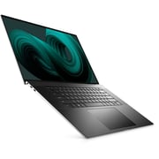 Dell XPS 17 (2021) Laptop - 11th Gen / Intel Core i7-11800H / 17inch UHD+ / 32GB RAM / 1TB SSD / 6GB NVIDIA GeForce RTX 3060 Graphics / Windows 11 Home / English & Arabic Keyboard / Silver / Middle East Version - [XPS17-9710-1300-SL]