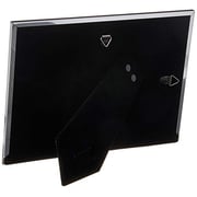 Lawrence Frames 2-Tone Double Opening Panel Picture Frame, 4 By 6-Inch, Brushed Silver Metal And Shiny Metal Lawrence Frames 2-Tone Double Opening Panel Picture Frame, 4 By 6-Inch, Brushed Silver Metal And Shiny Metal