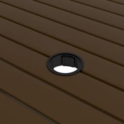 Vidaxl Garden Table Brown 81.5x81.5x72 Cm Steel Vidaxl Garden Table Brown 81.5x81.5x72 Cm Steel