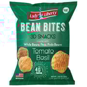Lady Liberty Bean Bites, Tomato Basil, Non-gmo, Plant-based Protein, 35g Lady Liberty Bean Bites, Tomato Basil, Non-gmo, Plant-based Protein, 35g