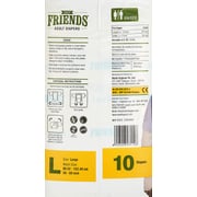 Friends Adult Diapers Easy - Large, 10 Pieces, Pack of 3 Friends Adult Diapers Easy - Large, 10 Pieces, Pack of 3