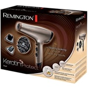 Remington Hair Dryer With 2200 W Power From Keratin Protect - Channel Ac 8002 Remington Hair Dryer With 2200 W Power From Keratin Protect - Channel Ac 8002