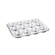 Nordic Ware Natural Aluminum Commercial Muffin Pan, 12 Cup Nordic Ware Natural Aluminum Commercial Muffin Pan, 12 Cup