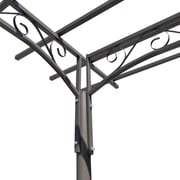 vidaXL Rose Arch Garden Arbor Steel Garden Decoration vidaXL Rose Arch Garden Arbor Steel Garden Decoration