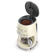 Smeg Drip Filter Coffee Maker Cream DCF02CRUK