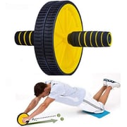 ULTIMAX Power Stretch Ab Workout Wheel Roller Exercise Equipment Ab Wheel Power Roller Two-Wheel Hand Pusher AB Roller Wheel Abdomen Roller Exercise Wheel Assorted color ULTIMAX Power Stretch Ab Workout Wheel Roller Exercise Equipment Ab Wheel Power Roller Two-Wheel Hand Pusher AB Roller Wheel Abdomen Roller Exercise Wheel Assorted color