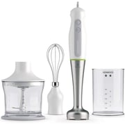 Kenwood Hand Blender 600W with 500ml Chopper, Whisk, Stainless Steel Wand, Triblade. HDP109WG White Kenwood Hand Blender 600W with 500ml Chopper, Whisk, Stainless Steel Wand, Triblade. HDP109WG White