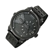 Diesel Men's Mini Daddy Black Ion-plated Stainless Steel Bracelet Watch DZ7316 Diesel Men's Mini Daddy Black Ion-plated Stainless Steel Bracelet Watch DZ7316