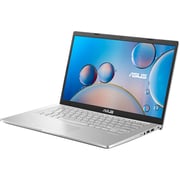 Asus X415EA Laptop - Core i3 3GHz 4GB 512GB Shared Win11Home 14inch FHD Silver English/Arabic Keyboard