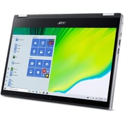 Acer Spin 3 SP314-54N-530C NX.HQ7EM.003 20 in 1 Laptop - Core i5 1GHz 4GB 256GB Shared Win10Home FHD 14inch Silver English/Arabic Keyboard Acer Spin 3 SP314-54N-530C NX.HQ7EM.003 20 in 1 Laptop - Core i5 1GHz 4GB 256GB Shared Win10Home FHD 14inch Silver English/Arabic Keyboard