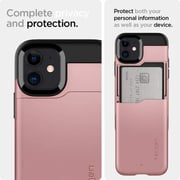 Spigen Slim Armor Cs Designed For iPhone 12 Mini Case/Cover Rose Gold Spigen Slim Armor Cs Designed For iPhone 12 Mini Case/Cover Rose Gold