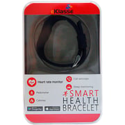 Eklasse EKSB01 Sports Bracelet Black With Heart Rate Monitoring