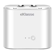 Eklasse Bluetooth Earphone With Charging Case - White