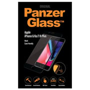 Panzerglass Tempered Glass Screen Protector Jet Black/Black For iPhone 8 Plus/7 Plus