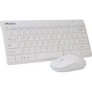 Meetion Wireless Keyboard and Mouse Combo White Meetion Wireless Keyboard and Mouse Combo White