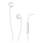 Cellularline LIVE Capsule Earphone With Mic White