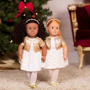 Our Generation Hope Holiday Doll in Sequin Outfit Our Generation Hope Holiday Doll in Sequin Outfit