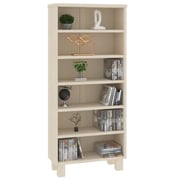 vidaXL CD Cabinet HAMAR Honey Brown 45x18x100 cm Solid Wood Pine vidaXL CD Cabinet HAMAR Honey Brown 45x18x100 cm Solid Wood Pine