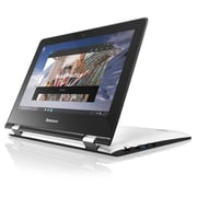 Lenovo Yoga 300-11IBR Laptop - Celeron 1.6GHz 2GB 32GB Shared Win10 11.6inch HD White Lenovo Yoga 300-11IBR Laptop - Celeron 1.6GHz 2GB 32GB Shared Win10 11.6inch HD White