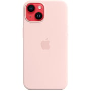 Apple iPhone 14 Silicone Case Chalk Pink with MagSafe