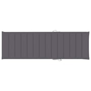 vidaXL Sun Lounger Cushion Anthracite 200x70x3 cm Fabric vidaXL Sun Lounger Cushion Anthracite 200x70x3 cm Fabric