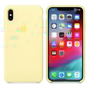 Apple Silicone Case Mellow Yellow For Apple iPhone XS Apple Silicone Case Mellow Yellow For Apple iPhone XS