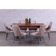 Pan Emirates Ripon Dining Set 1+6 171*81*77cm Pan Emirates Ripon Dining Set 1+6 171*81*77cm