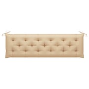 Vidaxl Cushion For Swing Chair Beige 180 Cm Fabric Vidaxl Cushion For Swing Chair Beige 180 Cm Fabric