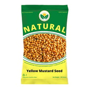 Natural Yellow Mustard Seed (premium) 500g