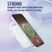 Blueo P008 Magnetic Wireless Power Bank 5000mah Black