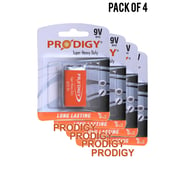 Prodigy Super Heavy Duty 6f22pvc 9v (pack Of 4)