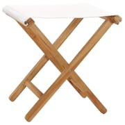 Vidaxl Folding Chairs 2 Pcs Solid Teak Wood And Fabric Cream White Vidaxl Folding Chairs 2 Pcs Solid Teak Wood And Fabric Cream White