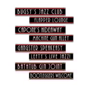 FAKKOS Design Roaring 20S Prohibition Party Decoration Kit FAKKOS Design Roaring 20S Prohibition Party Decoration Kit