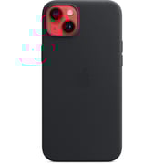 Apple iPhone 14 Plus Leather Case Midnight with MagSafe Apple iPhone 14 Plus Leather Case Midnight with MagSafe