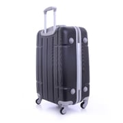 Para John ABS Luggage Travel Trolley With 4 Wheels 3pcs Set Black Para John ABS Luggage Travel Trolley With 4 Wheels 3pcs Set Black