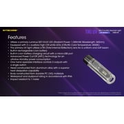 Nitecore TIKI UV USB Rechargeable Keychain Flashlight Nitecore TIKI UV USB Rechargeable Keychain Flashlight