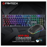 Fantech MVP-862 Wired Gaming Keyboard and Mouse RGB Combo MEch keyboard