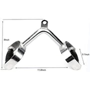 ULTIMAX Pull Down Bar Universal V-Shaped Bar Press Down Bar Cable Attachments Multi Gym Attachment Pro Tricep U-Bar Multi-Exerciser