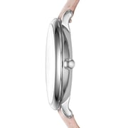 Fossil ES4151 Jacqueline Three-Hand Date Blush Leather Watch