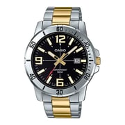 Casio Enticer Two Tone Stainless Steel Men Watch MTP-VD01SG-1BVDF