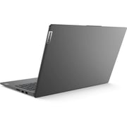 Lenovo Ideapad 5 Laptop - 11th Gen / Intel Core i7-1165G7 / 15.6inch FHD / 1TB SSD / 16GB RAM / 2GB / Windows 10 Home / English & Arabic Keyboard / Grey / Middle East Version - [82FG00FSAX]