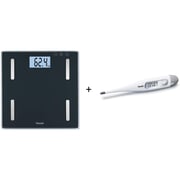 Beurer Diagnostic Bathroom Scale BF180 + Beurer Thermometer FT09/1