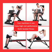 H Pro Foldable Utility Workout Bench Adjustable Weight Bench Incline Strength Training For Home Gym HM000HM7772-3