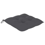 Vidaxl Chair Cushions 2 Pcs Anthracite 40x40x7 Cm Fabric Vidaxl Chair Cushions 2 Pcs Anthracite 40x40x7 Cm Fabric