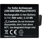 20126 Rollei Battery For 220, 300, 300 Plus, 310, 320, 415, 416 Action Camera
