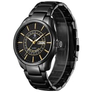 Stylo Men's Analog Black Dial Watch - S22002-bbbbg Stylo Men's Analog Black Dial Watch - S22002-bbbbg