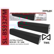 Colitive Sonilex Deep Bass Sl-bs932fm Pro Series Thunder Mini Wireless Speaker Sound Bar Bluetooth V5.0 Inbuilt Fm, 5 Hours Playback Time. (black) Colitive Sonilex Deep Bass Sl-bs932fm Pro Series Thunder Mini Wireless Speaker Sound Bar Bluetooth V5.0 Inbuilt Fm, 5 Hours Playback Time. (black)