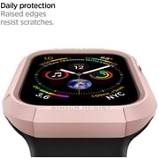 Spigen Rugged Armor designed for Apple Watch Case for 40mm Series 6/SE/5/4 - Rose Gold Spigen Rugged Armor designed for Apple Watch Case for 40mm Series 6/SE/5/4 - Rose Gold